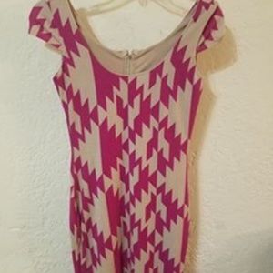 Beautiful Native American Print Mini Dress